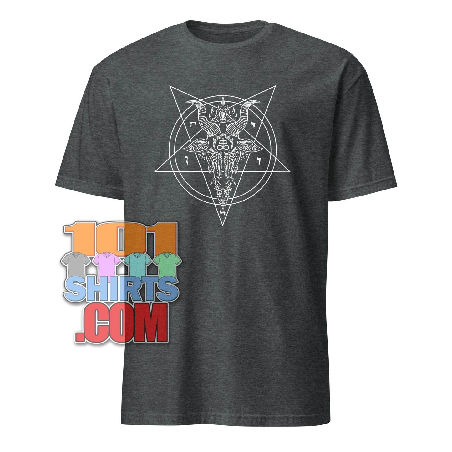 Baphomet Pentagram T-Shirt: Occult, Mystical, & Bold Esoteric Art Tee - Perfect Gift for Goth & Metal Fans! T-Shirt - 101SHIRTS