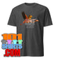 Cute Capybara fly on Flamingo Funny T-Shirt - 101SHIRTS