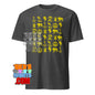 Breaking Bad TV Show Tee Jesse Pinkmann Aaron Paul Yellow Icons T-Shirt - 101SHIRTS