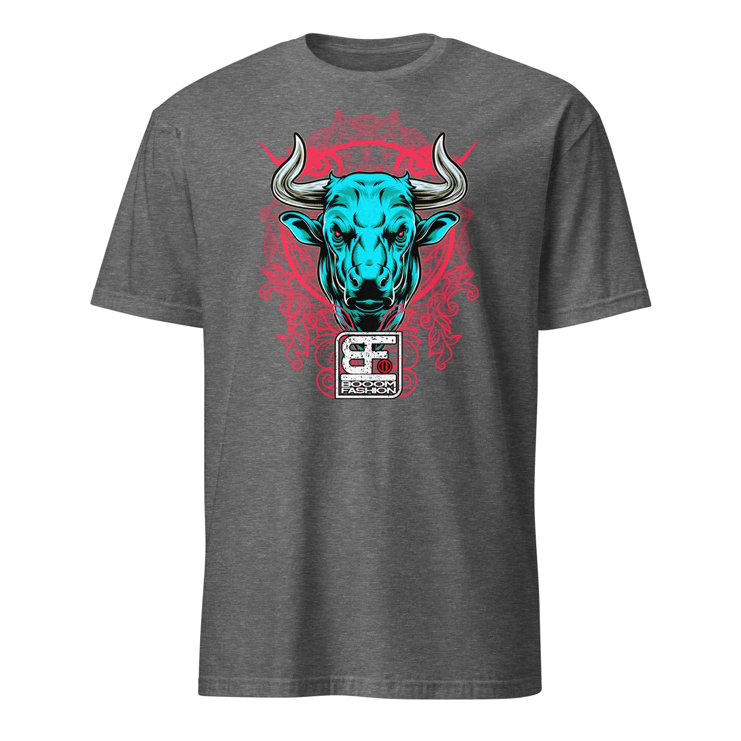 Baroque Bull Taurus Head Art Design Booomfashion Unisex T-Shirt