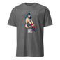 Bad Girl Pin Up Girl Vintage BDSM Bondage Fetish Kinky Cool Art Design Booomfashion Unisex T-Shirt
