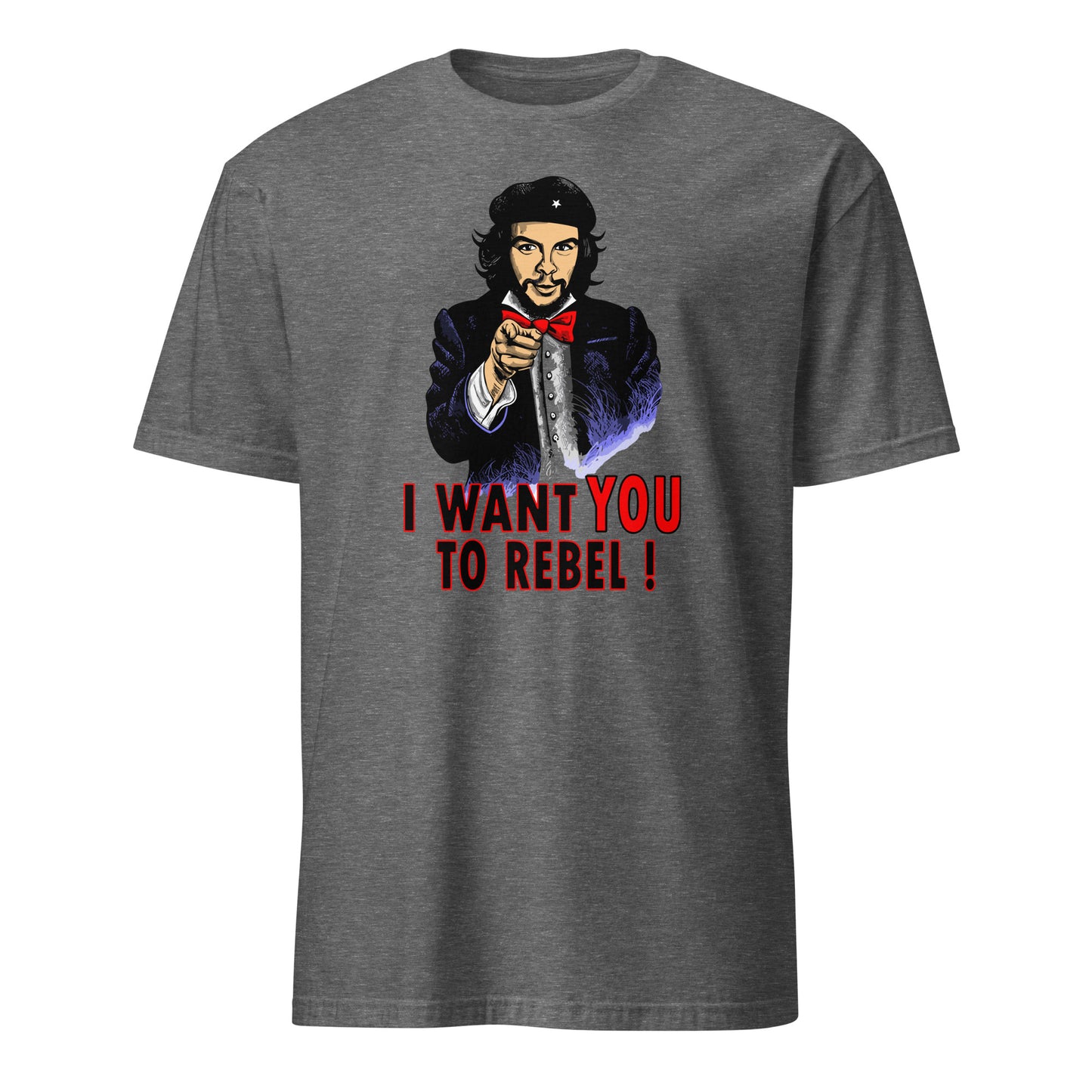 I want to Rebel funny Ernesto Che Guevara Revolution Parody  T-Shirt