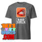Bad Girls Woman Sexy red Mouth Grills Graphic Art T-Shirt - 101SHIRTS
