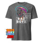Cyberpunk Skull BAD BOYS T-Shirt - Futuristic Urban Graphic Tee - 101SHIRTS