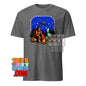 Bigfoot & Alien Campfire T-Shirt – Where Cryptozoology Meets the Cosmos! Tee - 101SHIRTS