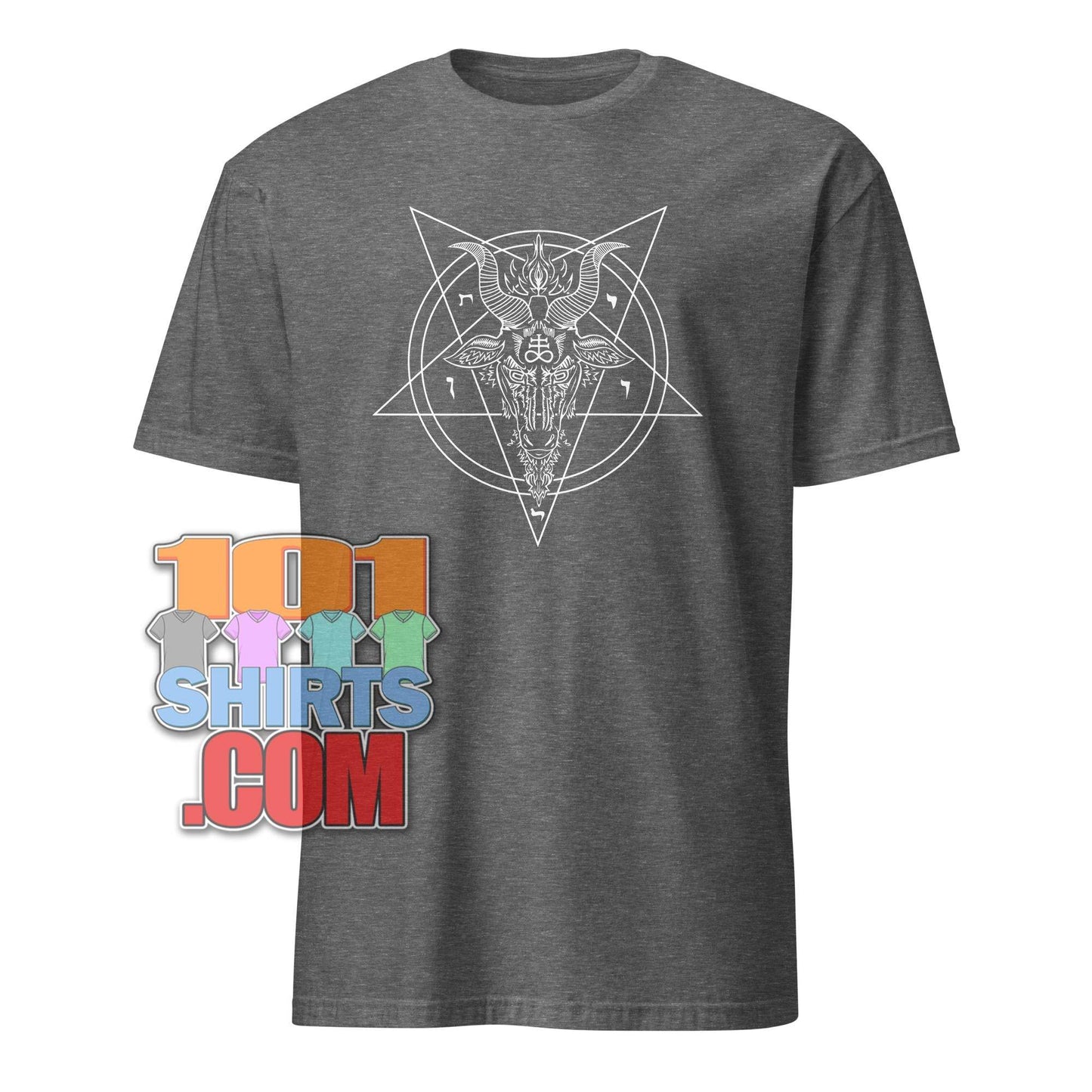 Baphomet Pentagram T-Shirt: Occult, Mystical, & Bold Esoteric Art Tee - Perfect Gift for Goth & Metal Fans! T-Shirt - 101SHIRTS
