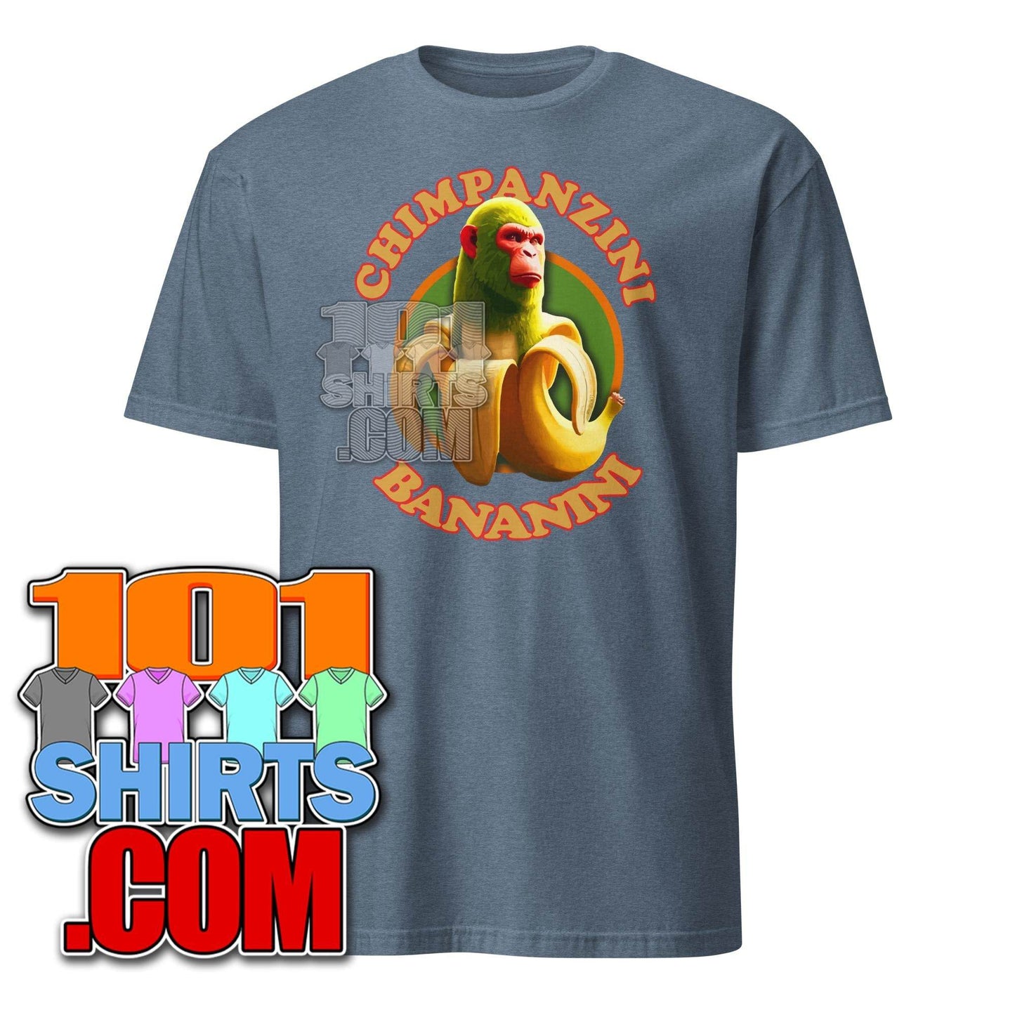 Chimpanzini Bananini Italian Brainrot Funny Meme Monkey Banana T-Shirt - 101SHIRTS
