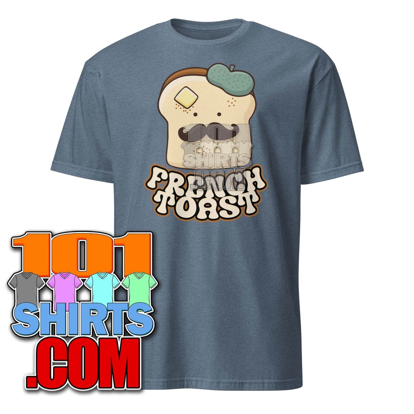 Cute French Toast T-Shirt: Funny Breakfast & Brunch Foodie Tee - 101SHIRTS