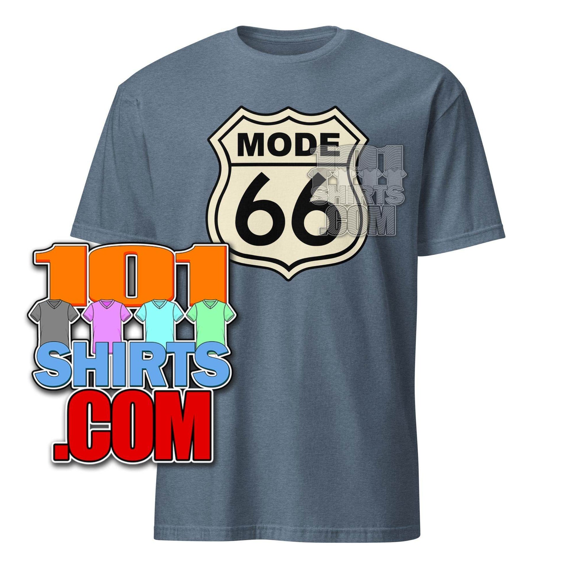 Depeche Mode 66 T-Shirt - Retro Route 66 Inspired Tee - 101SHIRTS