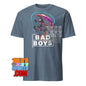 Cyberpunk Skull BAD BOYS T-Shirt - Futuristic Urban Graphic Tee - 101SHIRTS