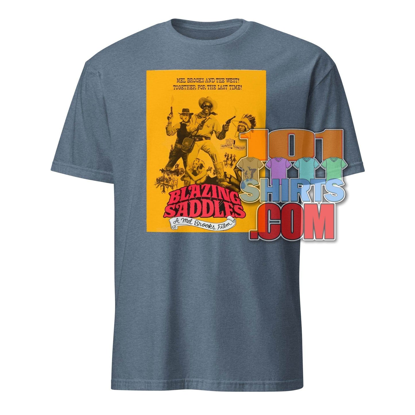 BLAZING SADDLES Movie Tee 1974 Mel Brooks T-Shirt - 101SHIRTS