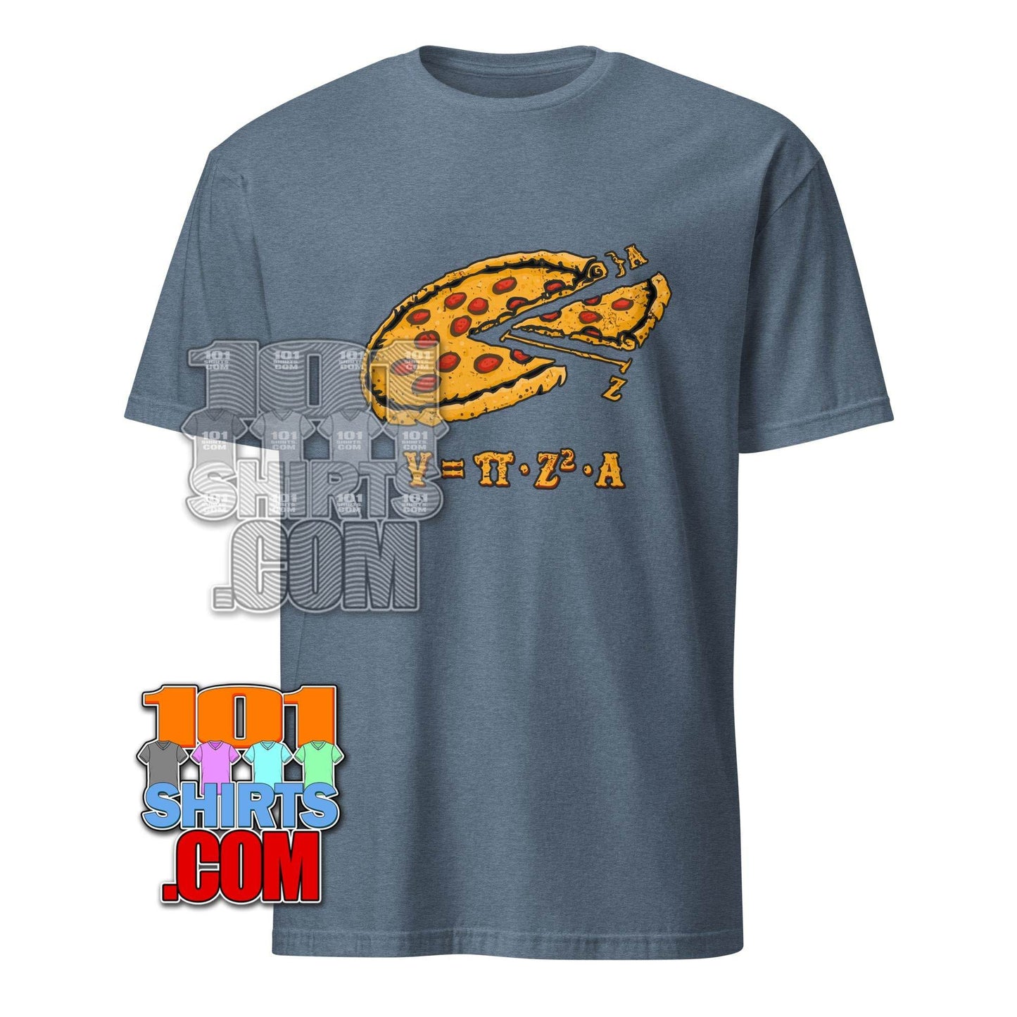 A Pizza Pi: The Ultimate Math & Pizza Lover's T-Shirt - Funny, Smart, & Delicious! Tee - 101SHIRTS