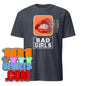 Bad Girls Woman Sexy red Mouth Grills Graphic Art T-Shirt - 101SHIRTS