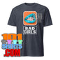 Bad Girls Woman Sexy blue Mouth Grills Graphic Art T-Shirt - 101SHIRTS