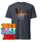 Cute Capybara fly on Flamingo Funny T-Shirt - 101SHIRTS