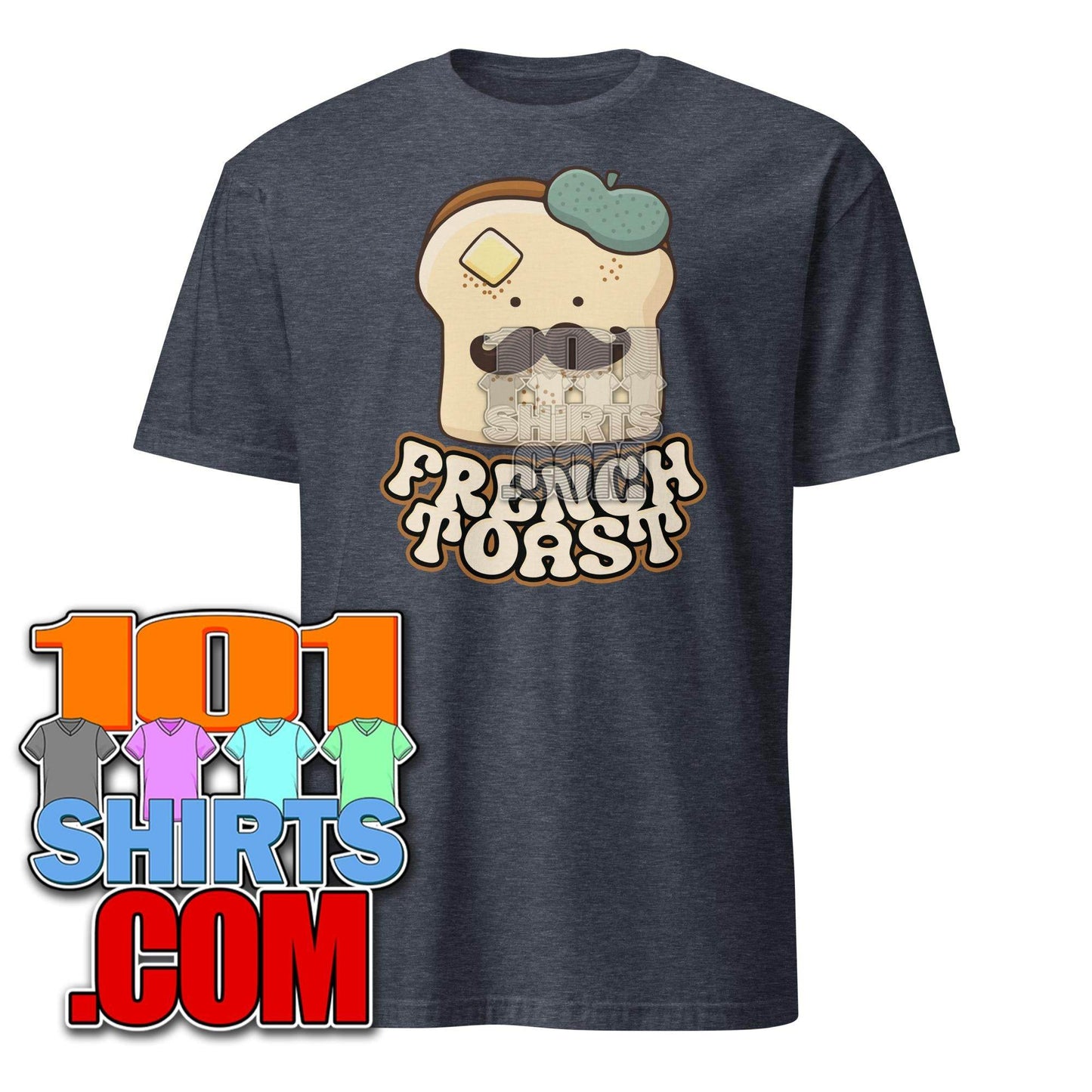 Cute French Toast T-Shirt: Funny Breakfast & Brunch Foodie Tee - 101SHIRTS
