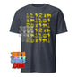 Breaking Bad TV Show Tee Jesse Pinkmann Aaron Paul Yellow Icons T-Shirt - 101SHIRTS