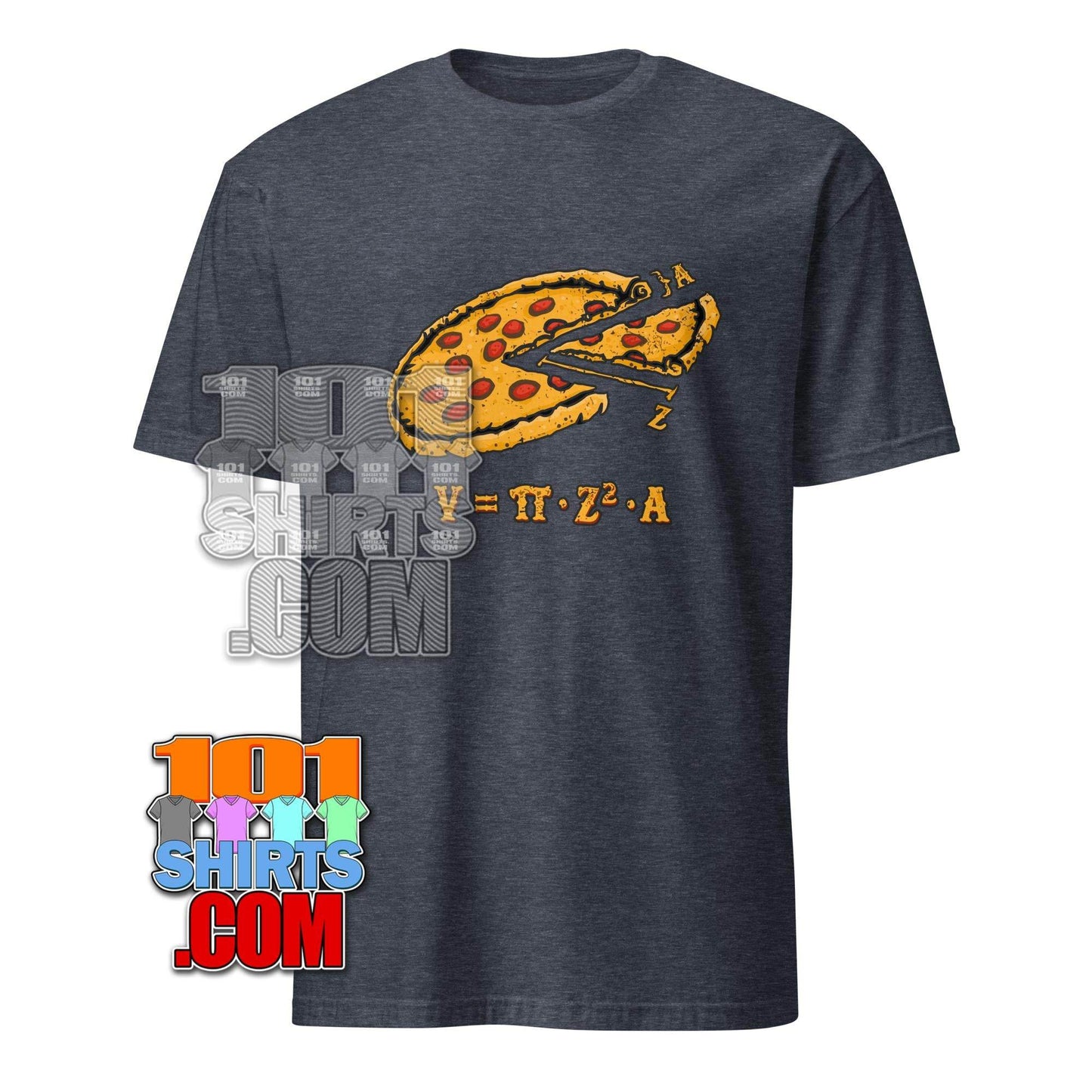 A Pizza Pi: The Ultimate Math & Pizza Lover's T-Shirt - Funny, Smart, & Delicious! Tee - 101SHIRTS