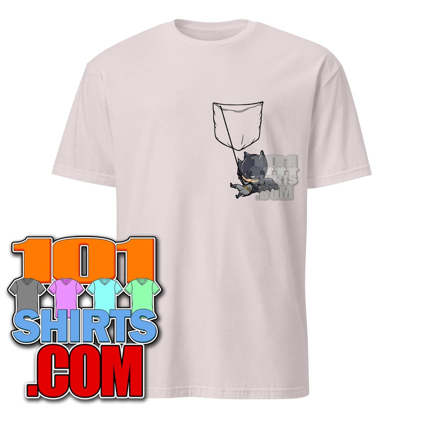 Cute Baby Batman Pocket Funny T-Shirt - 101SHIRTS