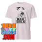 Bad Girls Woman Face looks up with tongue out Art Unisex T-Shirt - 101SHIRTS