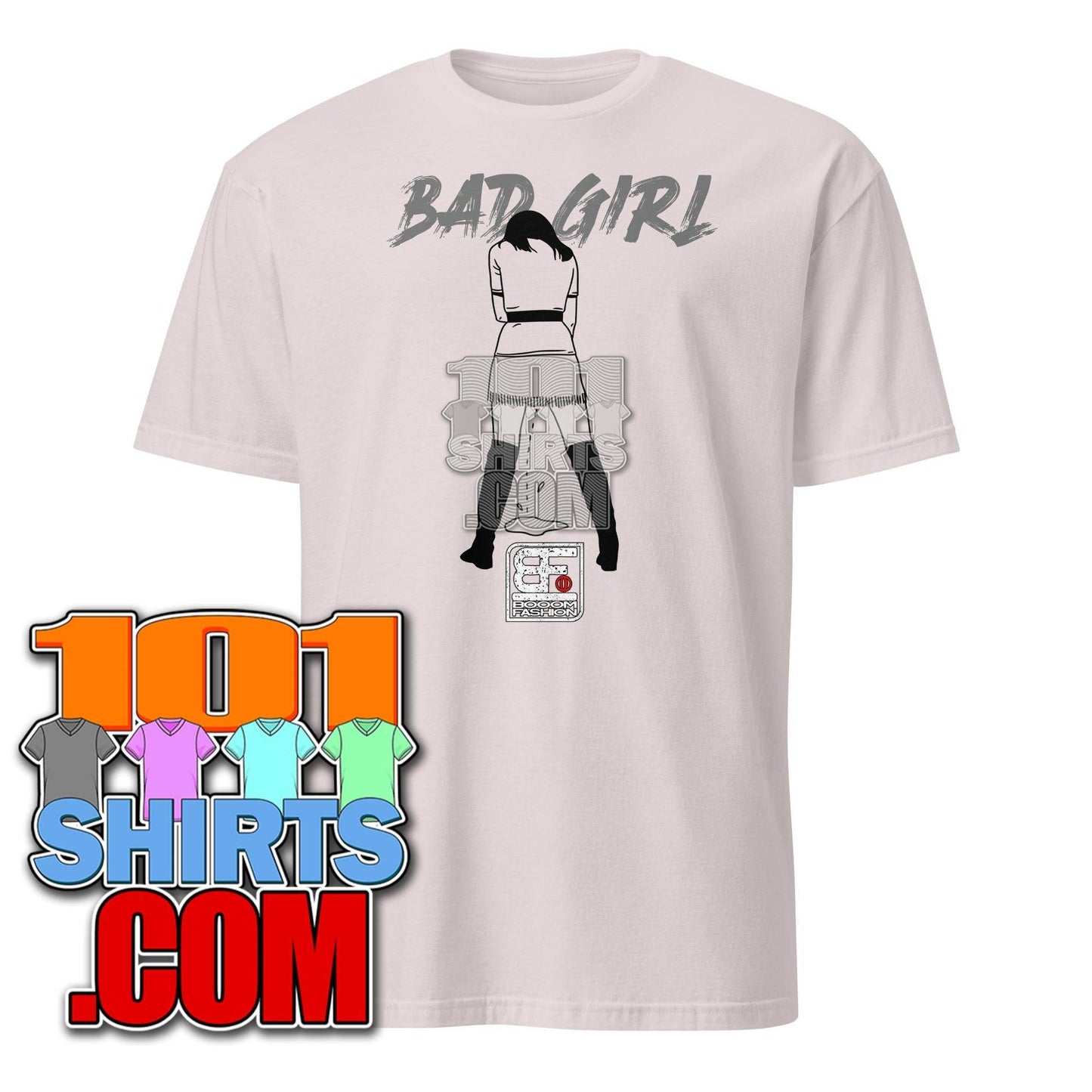 Bad Girl Party like a Man peeing standing Cool Art Design Booomfashion Unisex T-Shirt - 101SHIRTS