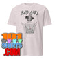 Bad Girl shows Middle Finger straighten your back Cool Art Design Booomfashion Unisex T-Shirt - 101SHIRTS