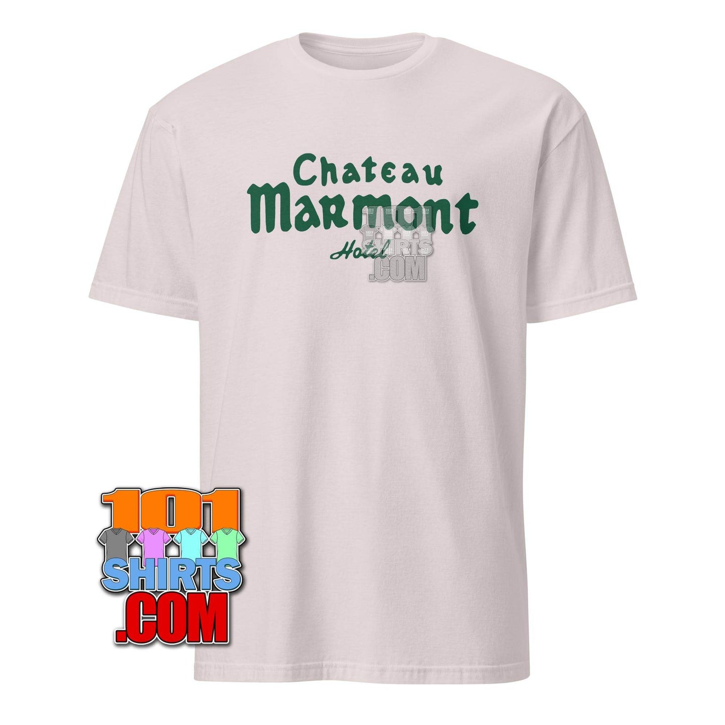 Chateau Marmont Hotel Vintage Logo T-Shirt – Iconic Hollywood Style Grey Tee - 101SHIRTS