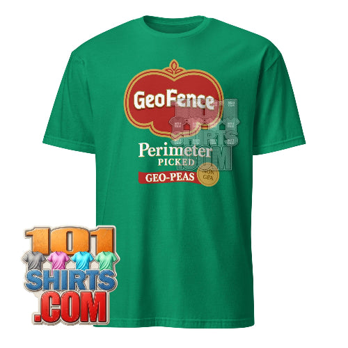 VisionQuest TV Show Geo Fence Geo-Peas Can Logo T-Shirt