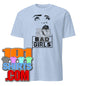 Bad Girls Woman Face looks up with tongue out Art Unisex T-Shirt - 101SHIRTS