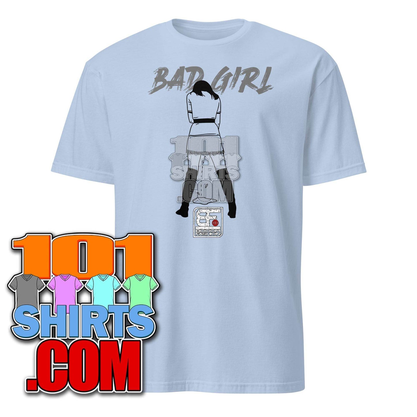 Bad Girl Party like a Man peeing standing Cool Art Design Booomfashion Unisex T-Shirt - 101SHIRTS