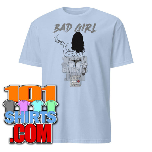 Bad Girl Party Smoking and Drinking Cool Art Design Booomfashion Unisex T-Shirt - 101SHIRTS