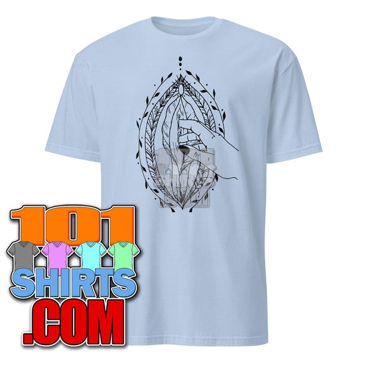Vagina Vulva Fingers Feminist Sexological BodyWork Art T-Shirt T-Shirt - 101SHIRTS