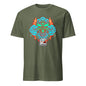 Beetle Bug Insect Flowers Roses Fire Art Design Booomfashion Unisex T-Shirt