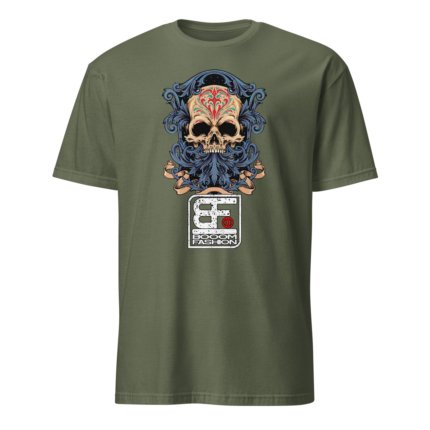 Baroque Skull Art Design Booomfashion Unisex T-Shirt