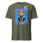 Cat Person Hybrid Streetweare Cat Human Body Art Design Booomfashion Unisex T-Shirt