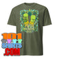 Breaking Bud Parody Breaking Bad TV Series Green Smoking Funny T-Shirt - 101SHIRTS