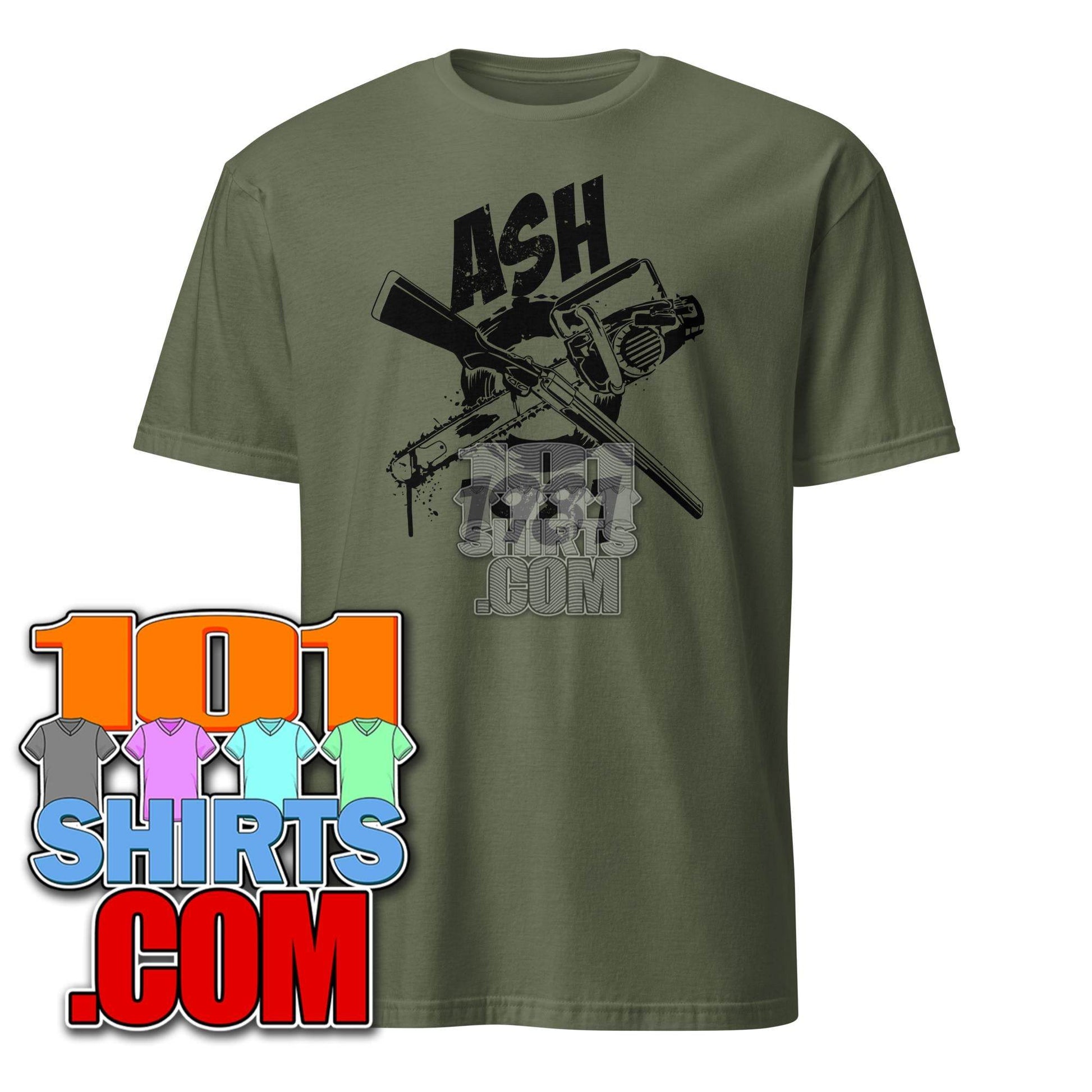 Ash 1987 The Evil Dead Ash Movie Williams Bruce Campbell 80s Retro T-Shirt - 101SHIRTS