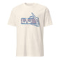 Don't Look Back Skull Rear View Mirror Art Vintage Tee Shirt T-Shirt
