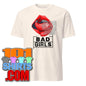 Bad Girl Kiss Kissing Lips Girls Women Cool Art Design Unisex T-Shirt - 101SHIRTS