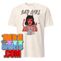 Bad Girl Evil Devil with smoking Cigarette Vintage BDSM Bondage Fetish Kinky Cool Art Design Booomfashion Unisex T-Shirt - 101SHIRTS