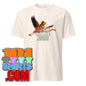 Cute Capybara fly on Flamingo Funny T-Shirt - 101SHIRTS