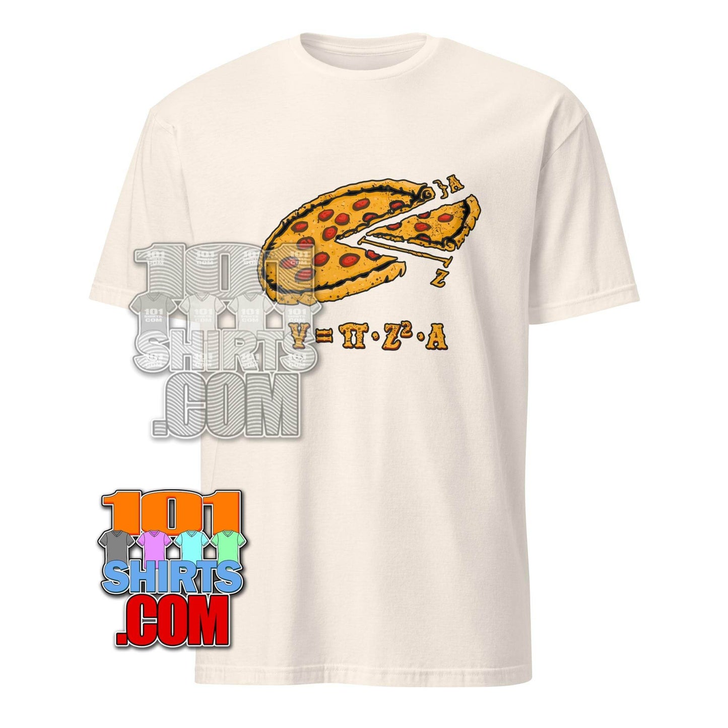 A Pizza Pi: The Ultimate Math & Pizza Lover's T-Shirt - Funny, Smart, & Delicious! Tee - 101SHIRTS