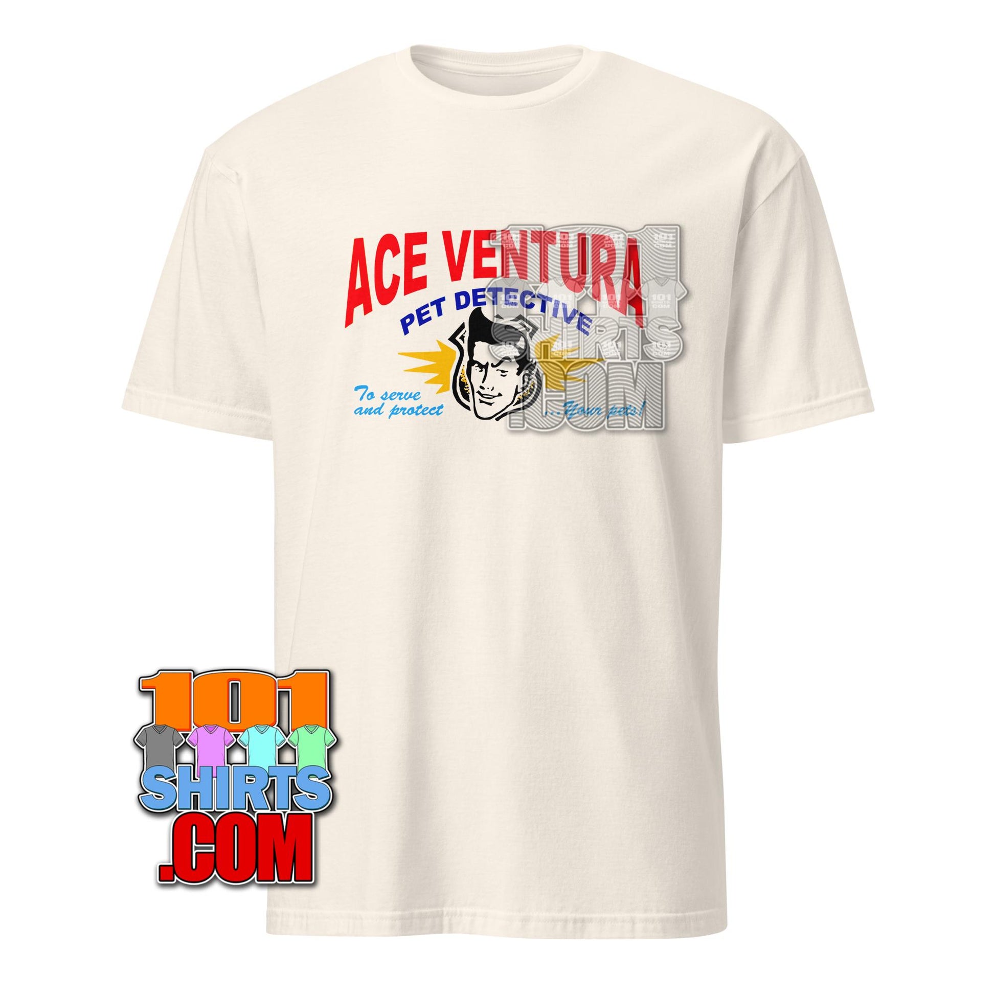 Ace Ventura Movie Jim Carrey Business Card T-Shirt