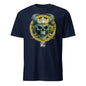 Baroque Demon Viking Skull Art Design Booomfashion Unisex T-Shirt