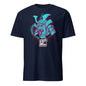 Japanese Soldier Helmet Angry Gorilla Art Design Booomfashion Unisex T-Shirt