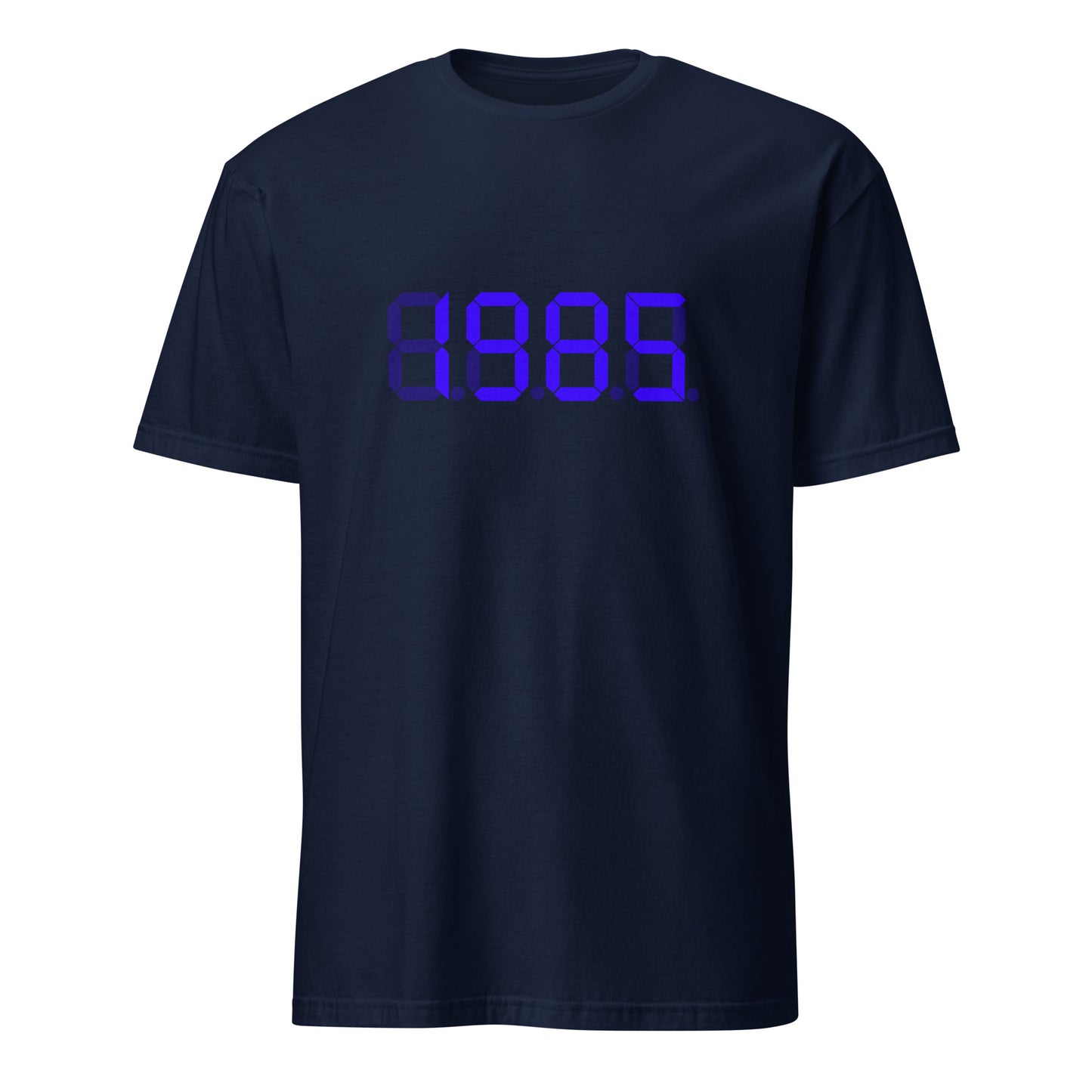 1985 Year inspired by Back To The Future Movie Desk Time Clock Time Machine in Dolorean T-shirt
