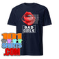 Bad Girl Kiss Kissing Lips Girls Women Cool Art Desig Unisex T-Shirt - 101SHIRTS