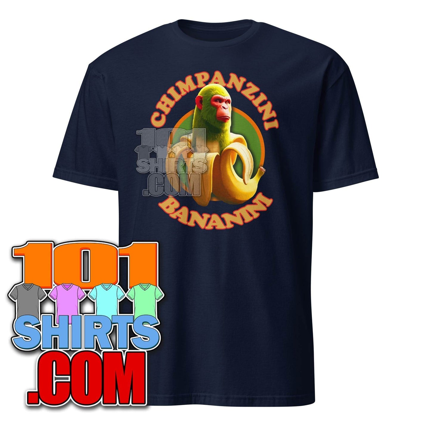 Chimpanzini Bananini Italian Brainrot Funny Meme Monkey Banana T-Shirt - 101SHIRTS