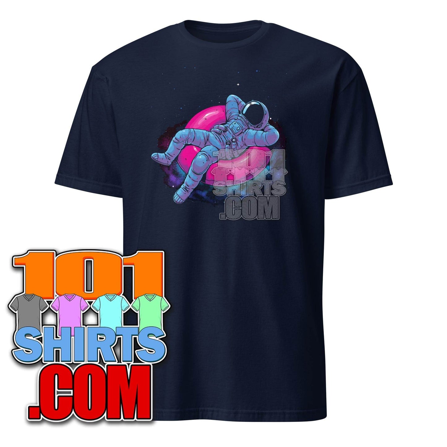 Astronaut Space Float T-Shirt - Relaxing & Dreamy Cosmic Tee - 101SHIRTS