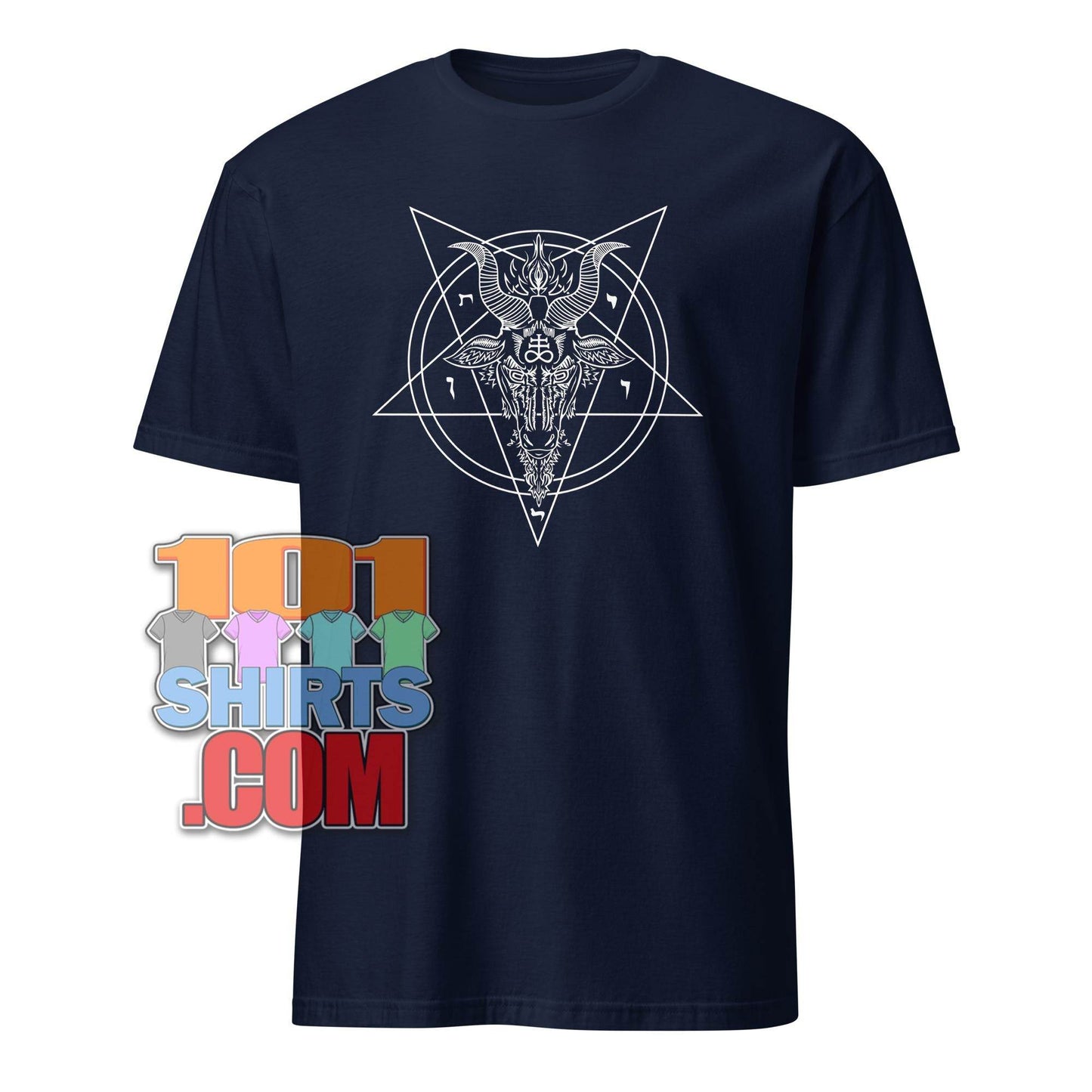 Baphomet Pentagram T-Shirt: Occult, Mystical, & Bold Esoteric Art Tee - Perfect Gift for Goth & Metal Fans! T-Shirt - 101SHIRTS